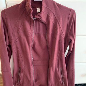 Lulu Lemon Maroon Zip Up